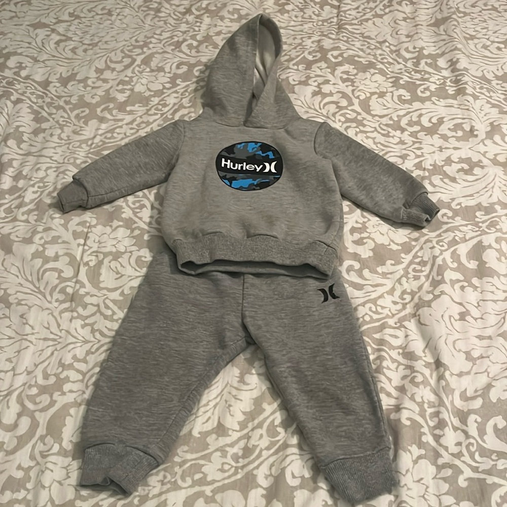 Toddlers Size 12 Mo Hurley X Jogging Set